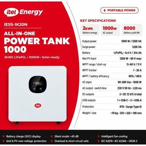 itel 1000W Power Tank - image 2