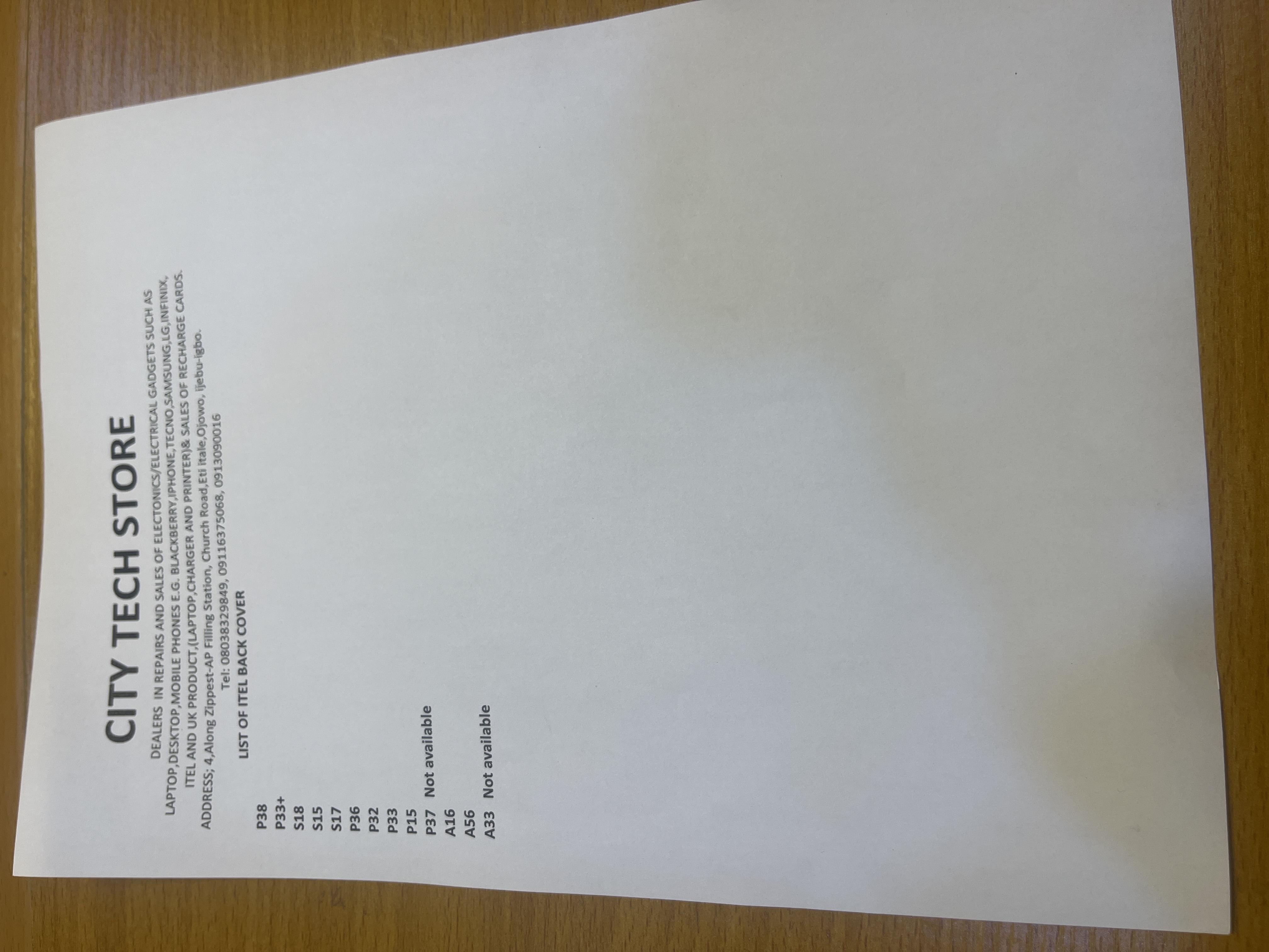 Back Cover